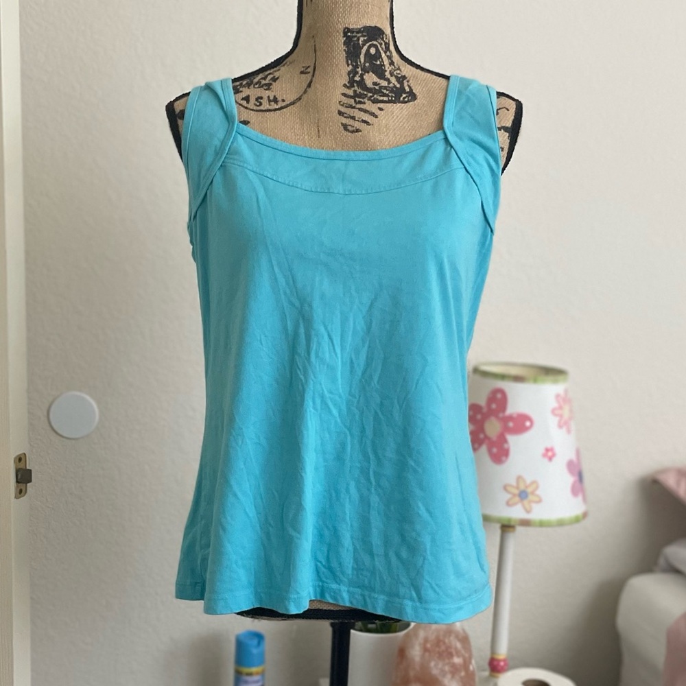 Blue Tank Top